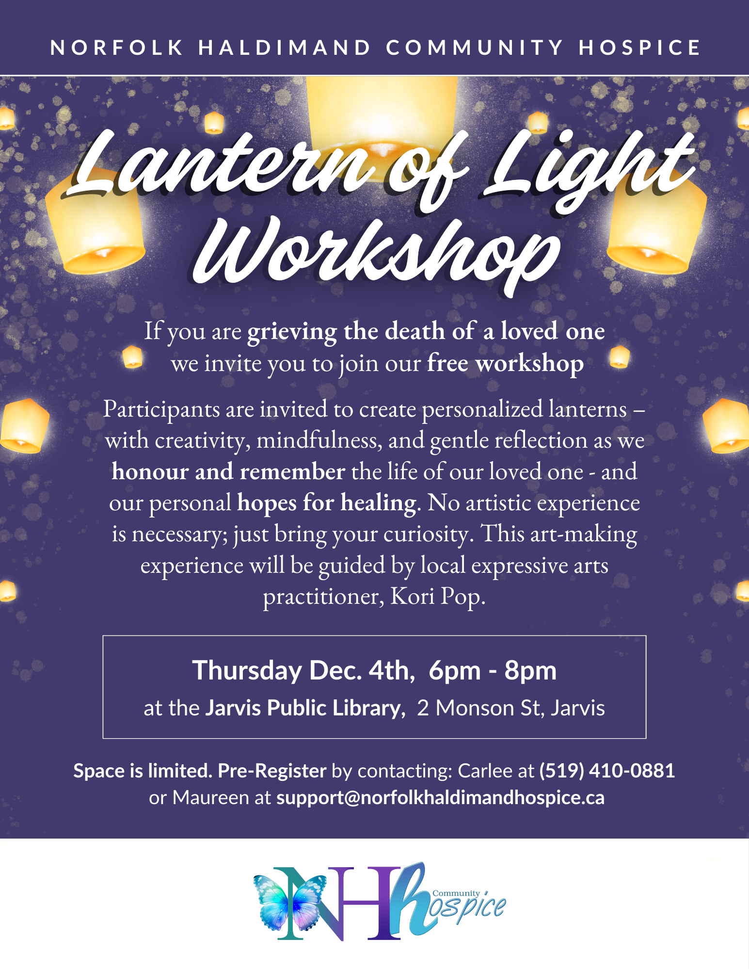 Lantern of Light Workshop