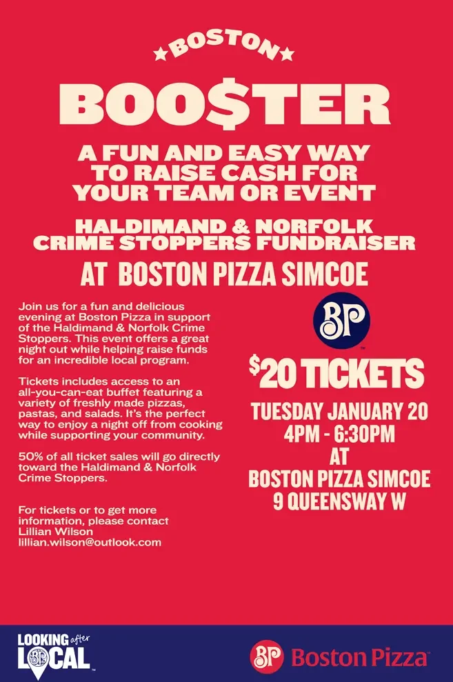 Boston Pizza Fundraiser