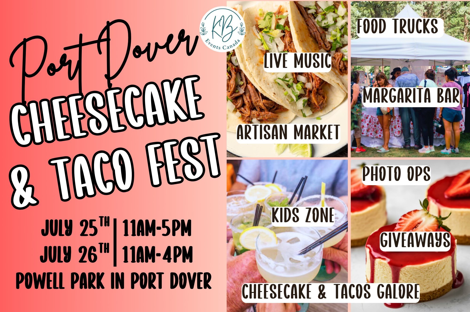 Port Dover Cheesecake &amp; Taco Fest
