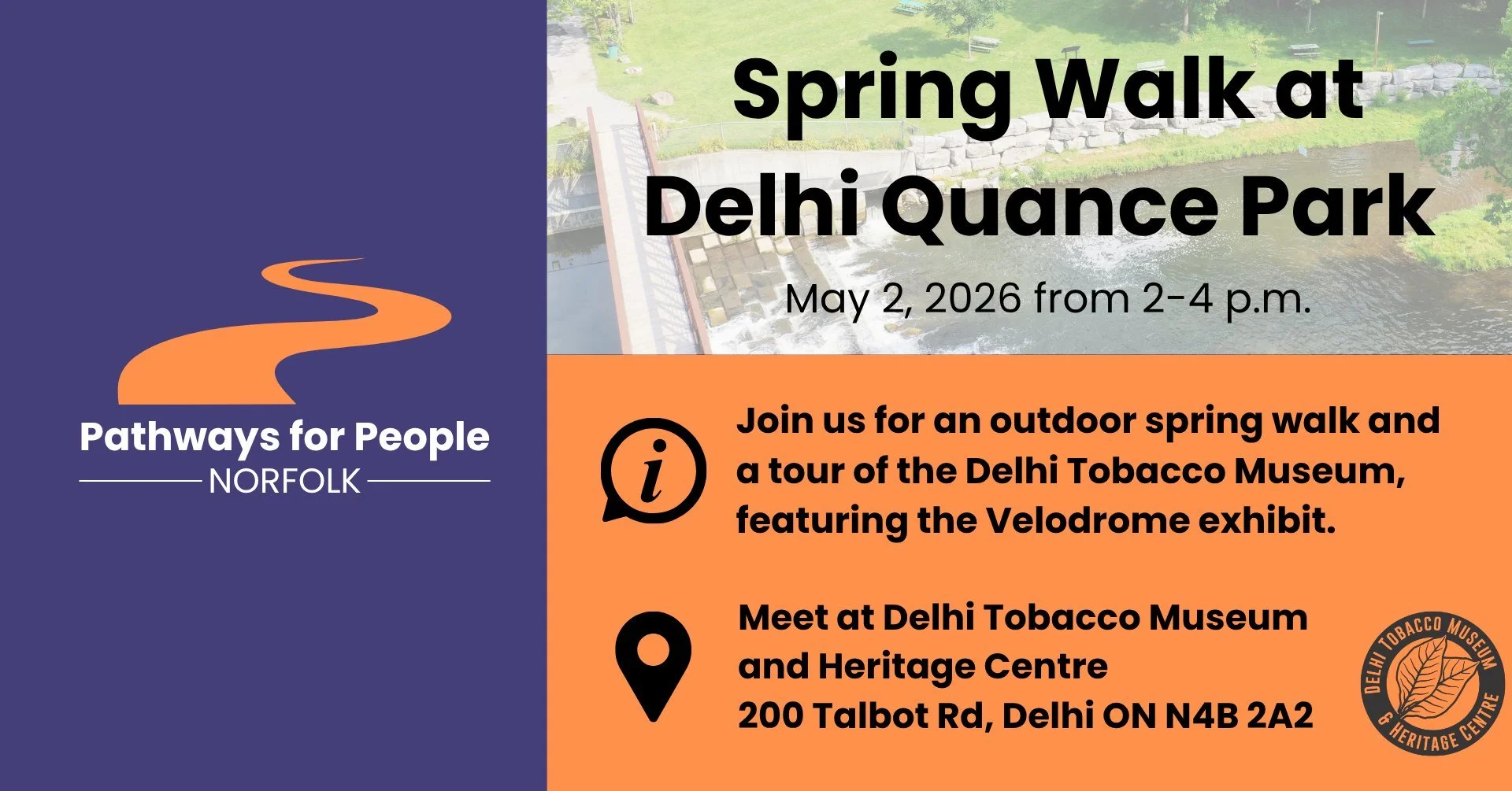 Spring Walk in Quance Park