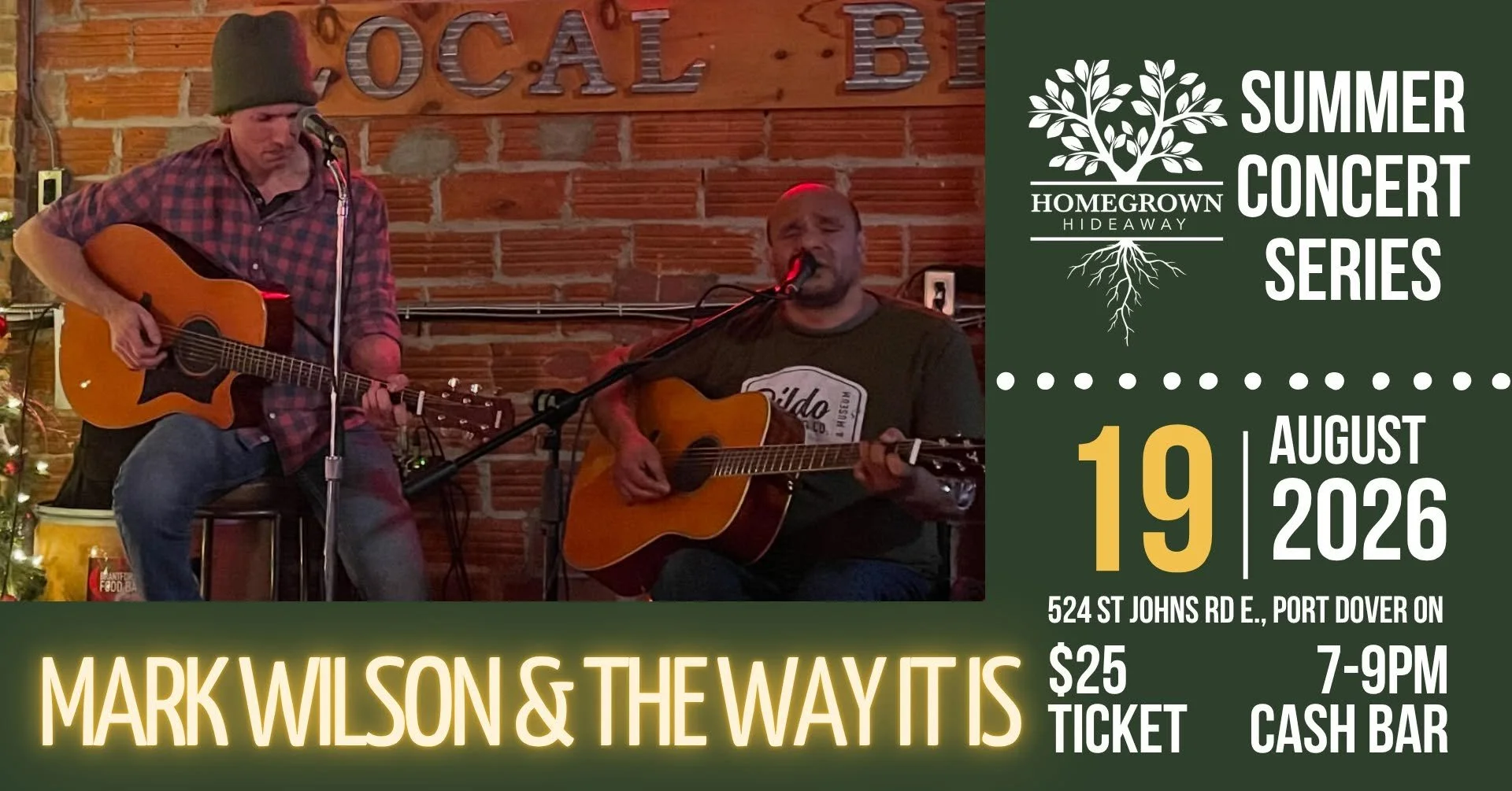 Mark Wilson &amp; The Way It Is