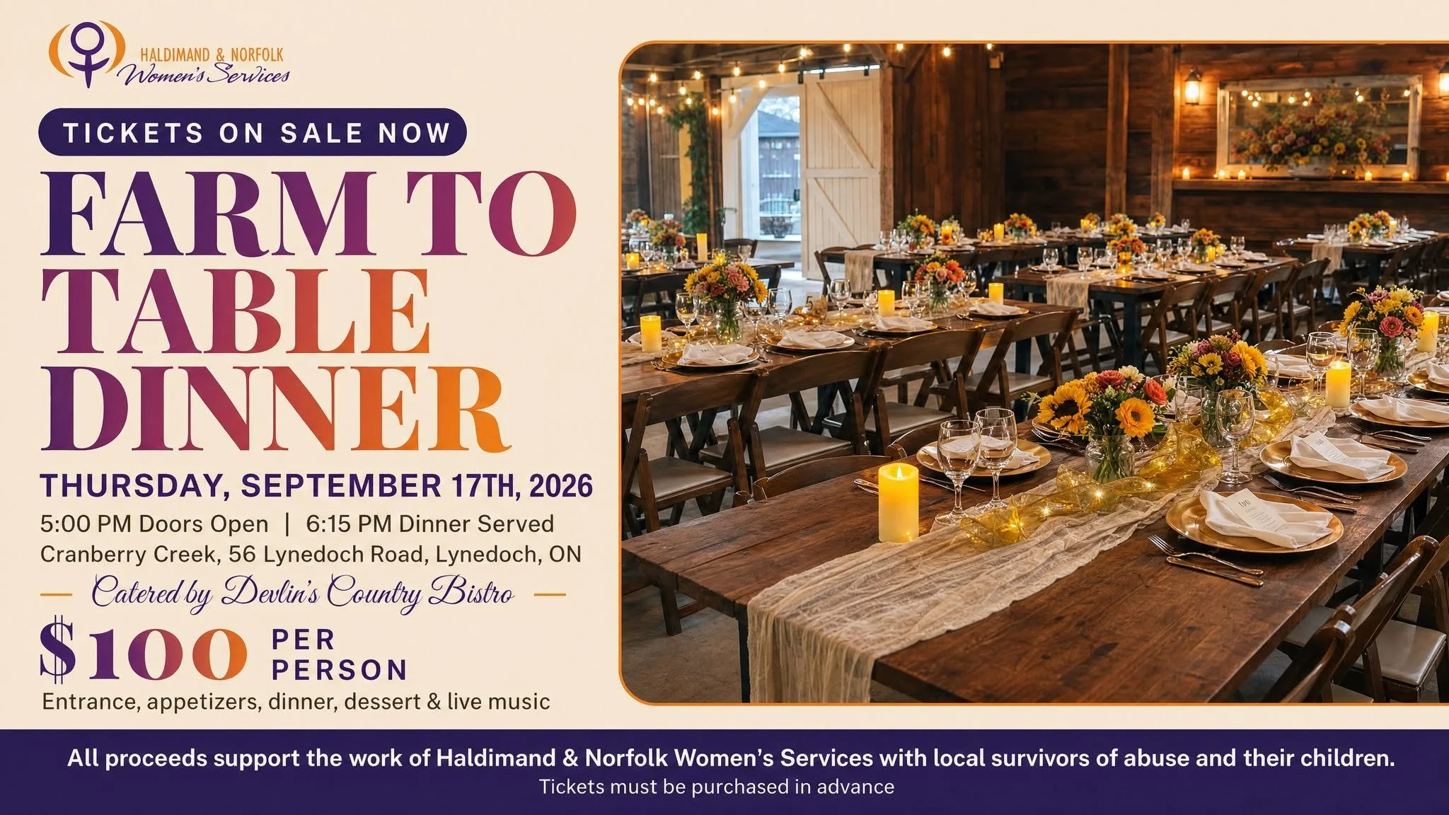 Farm to Table Dinner