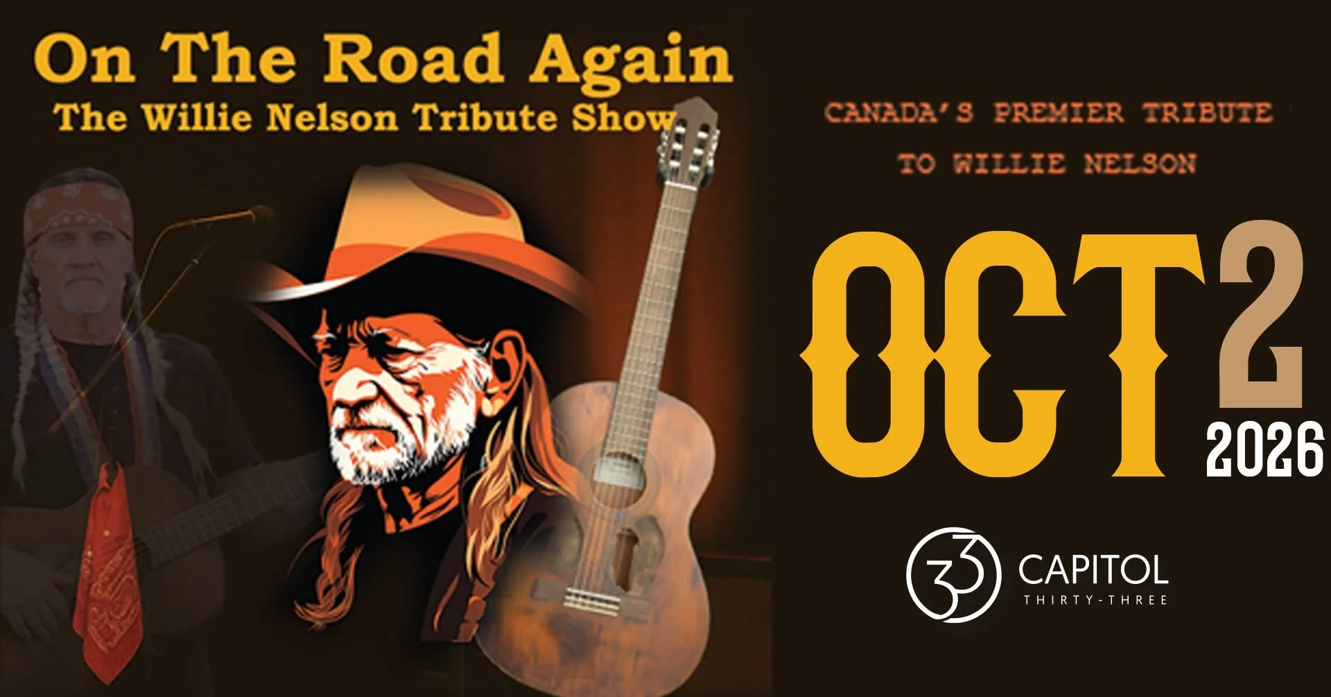 On The Road Again – The Willie Nelson Tribute Show