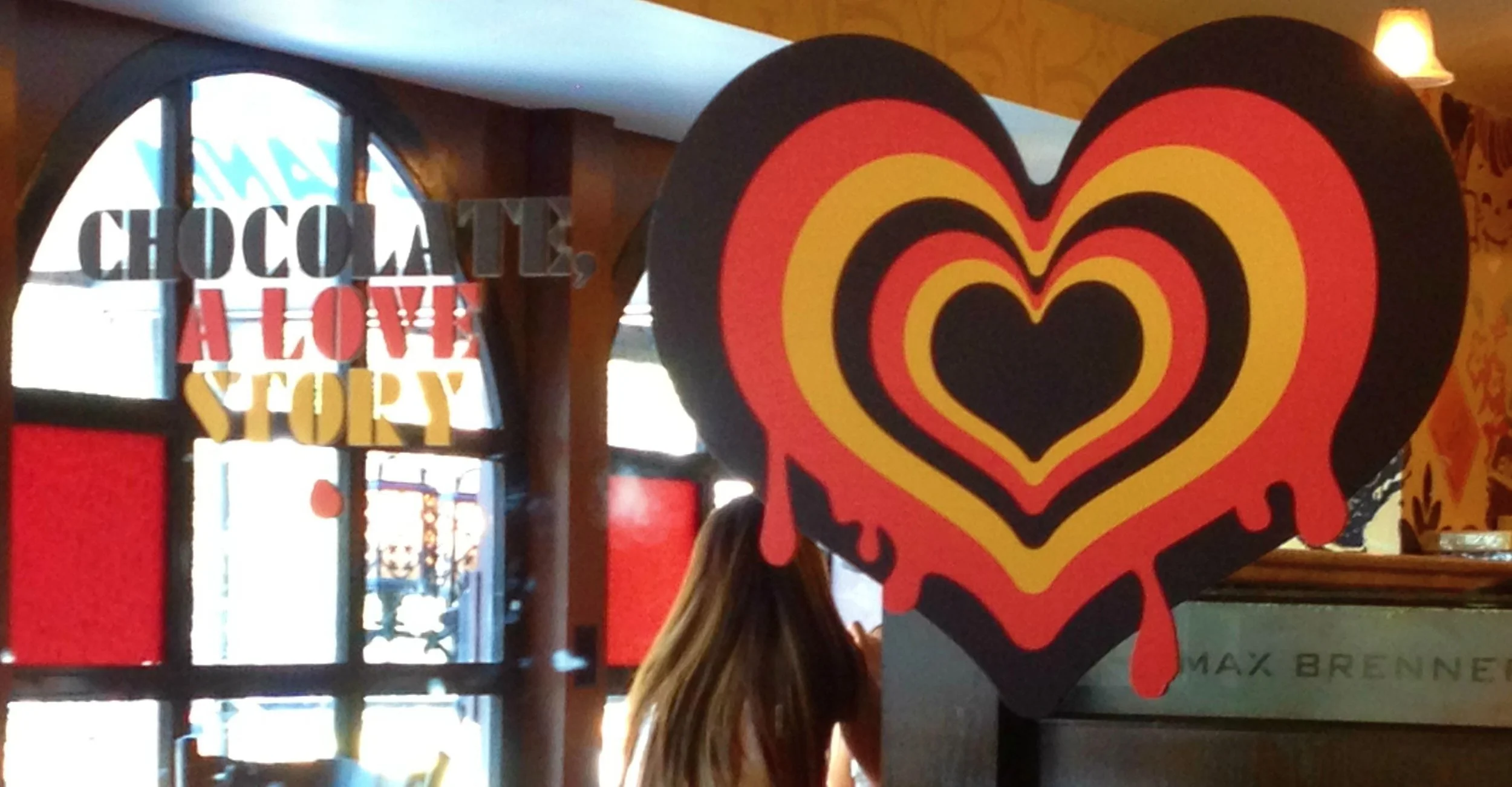 Photo taken at Max Brenner’s in Manhattan back in 2012