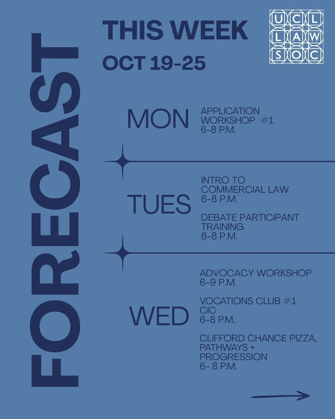 Here&rsquo;s what&rsquo;s on this week!!