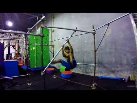 Ninja Josh runs through the Jungle