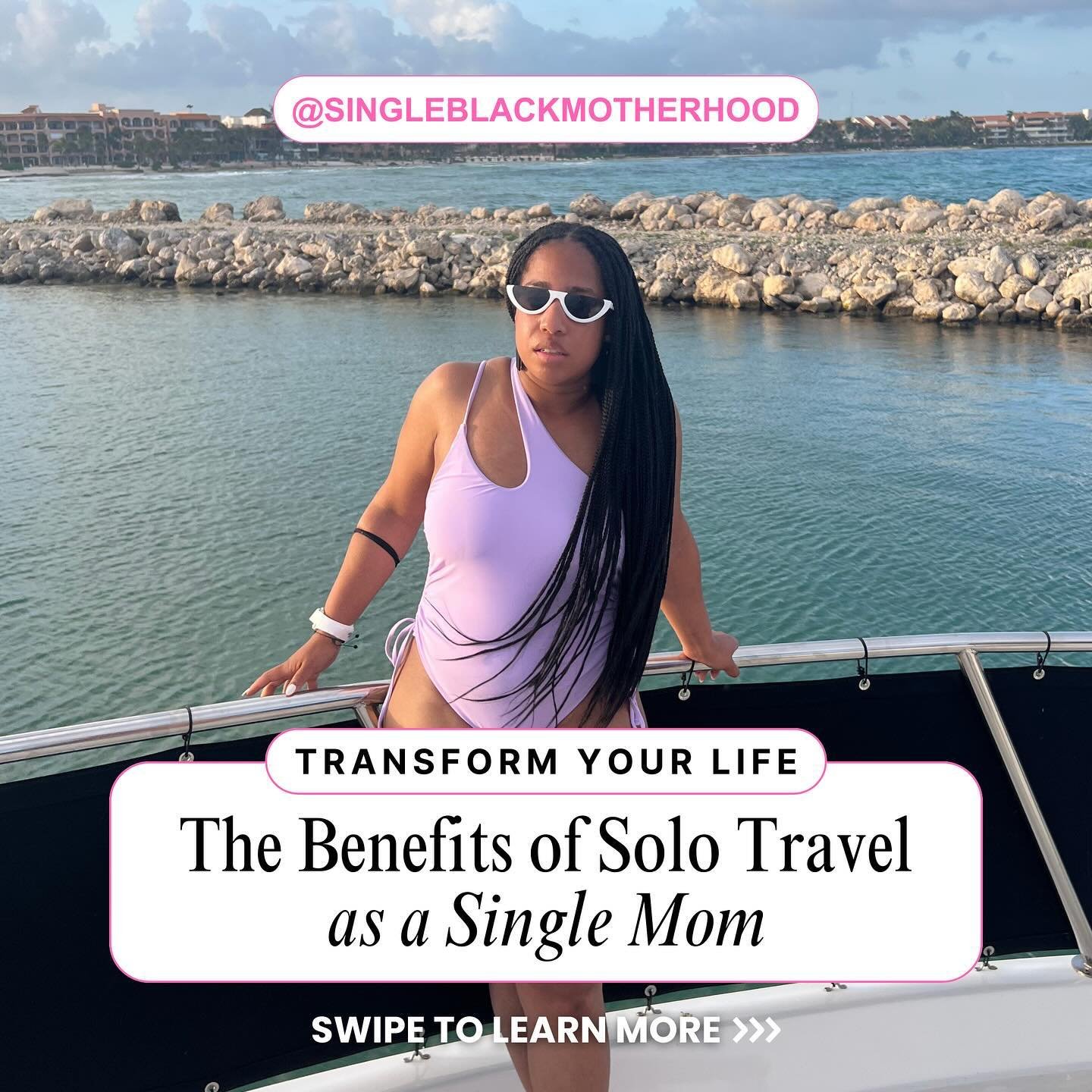 Have you ever dreamt of taking a solo trip as a single mom? 🌴✨ 

It may feel challenging, but the rewards are truly transformative. 

Here&rsquo;s why you should pack your bags and go explore! 🧳💖⁣
⁣
1. Rediscover Yourself: Solo travel is a perfect