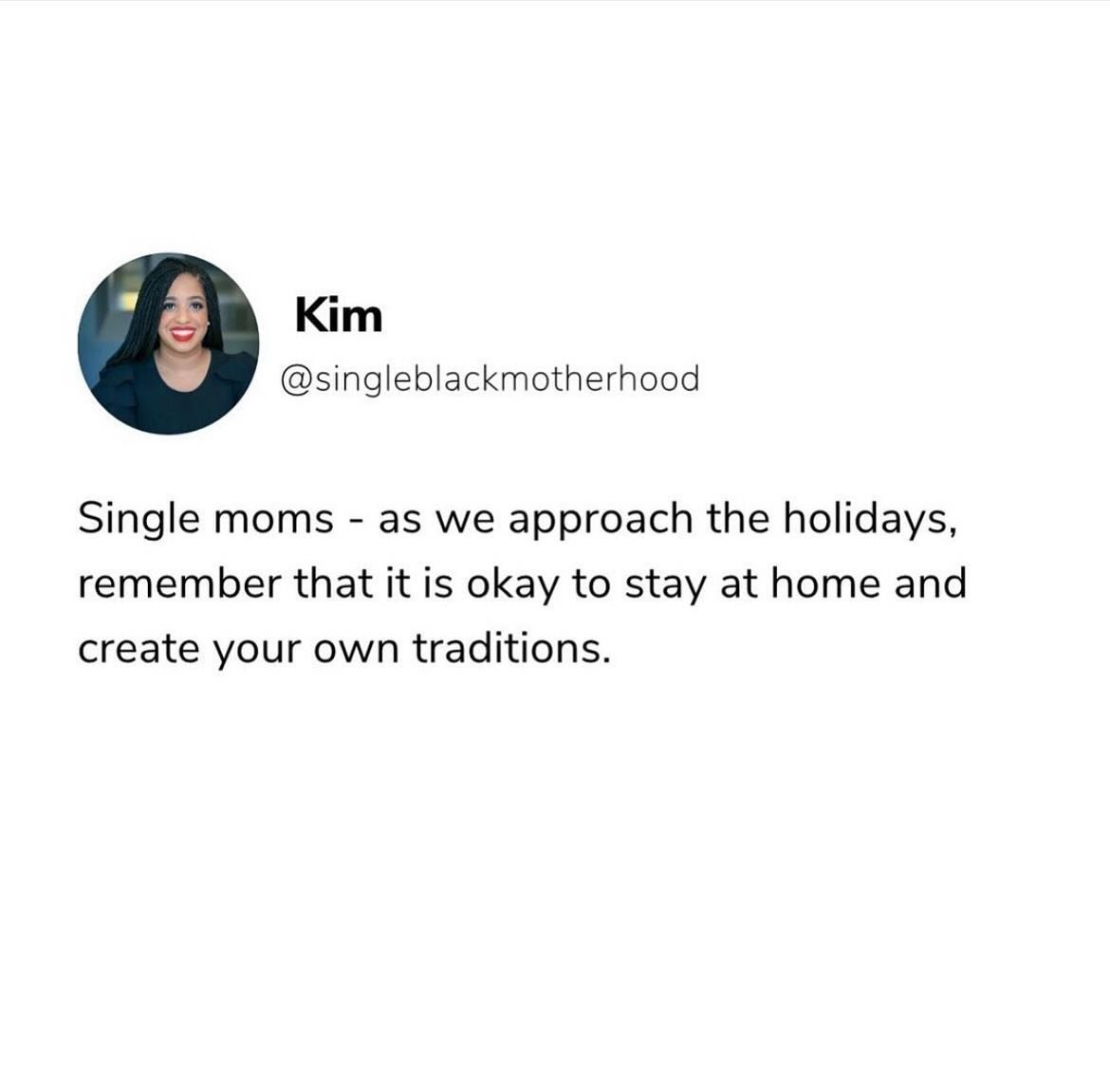As we plan for the holidays, I want you to keep this in mind. There can be so much pressure for you to show up at your family&rsquo;s house that ultimately becomes exhausting.

You do not have to feel obligated to travel to see family or feel guilty 