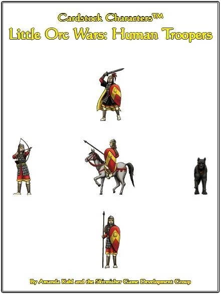 Human Troops (Cardstock Characters™)