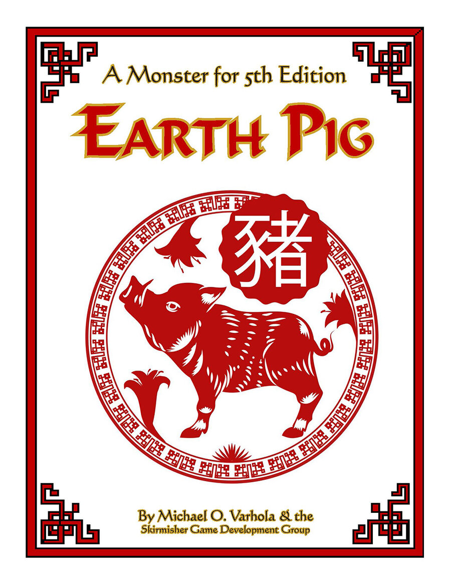 Earth Pig (A Monster for D&amp;D 5E)