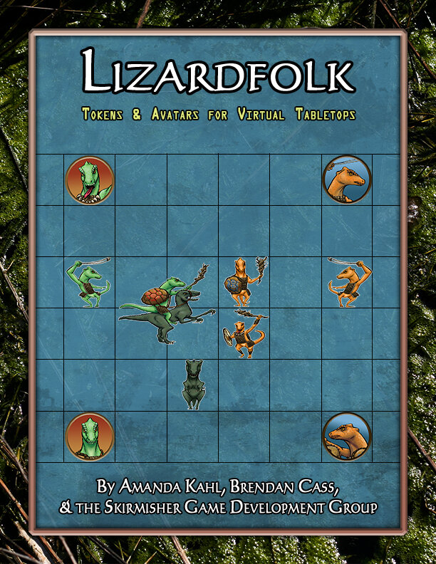 Lizardfolk: Tokens &amp; Avatars for Virtual Tabletops