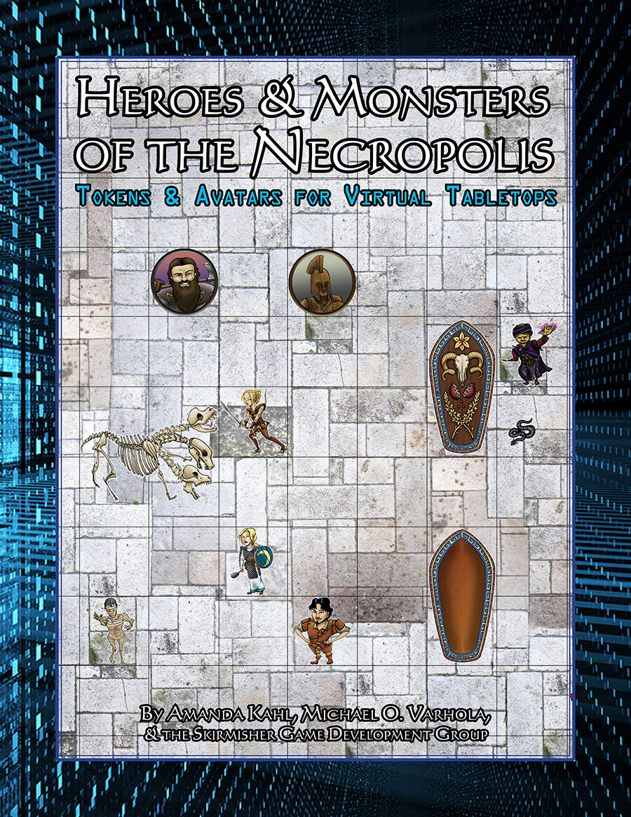 Heroes &amp; Monsters of the Necropolis: Tokens &amp; Avatars for Virtual Tabletops