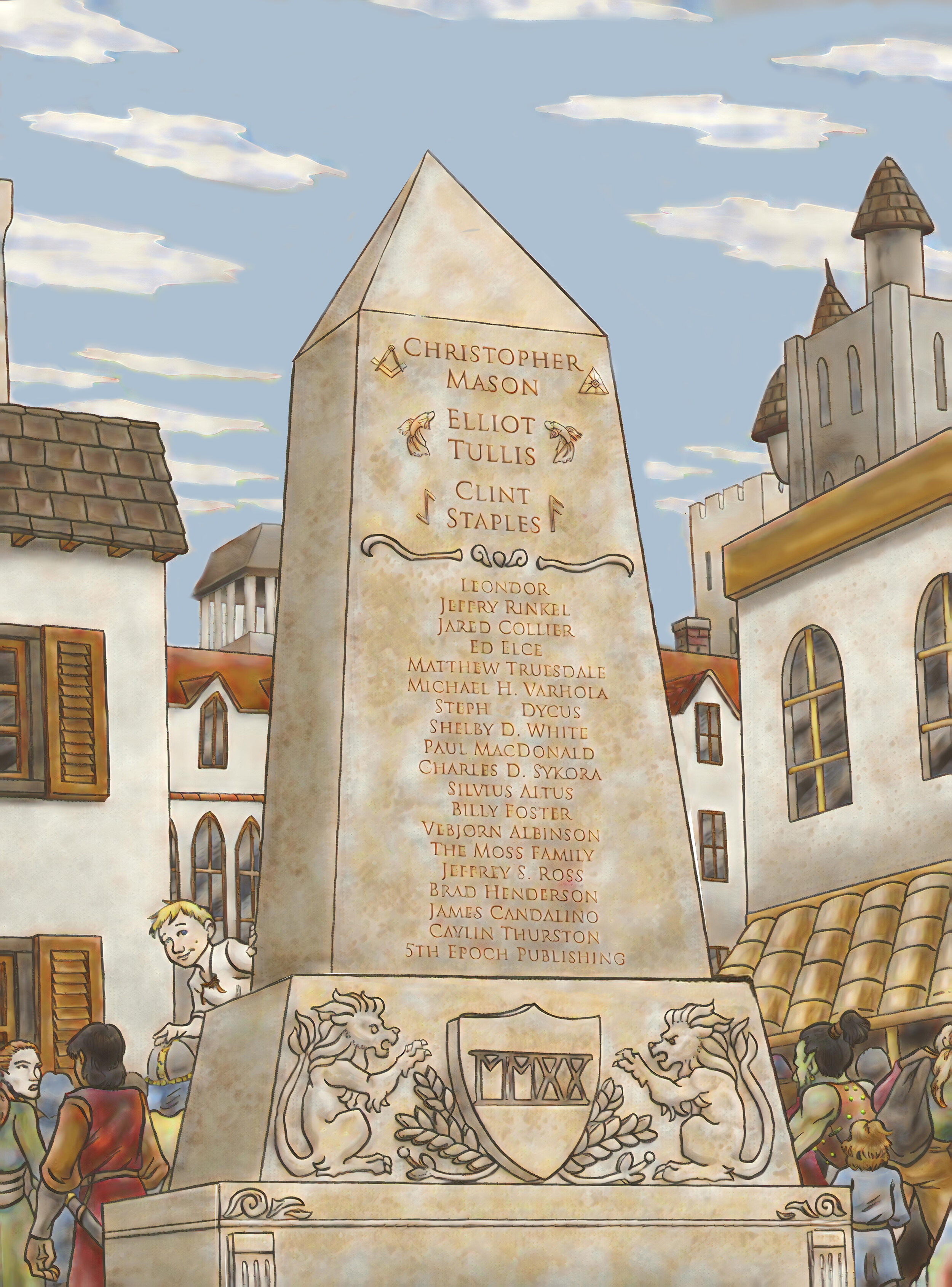 'Founders’ Monument' Poster