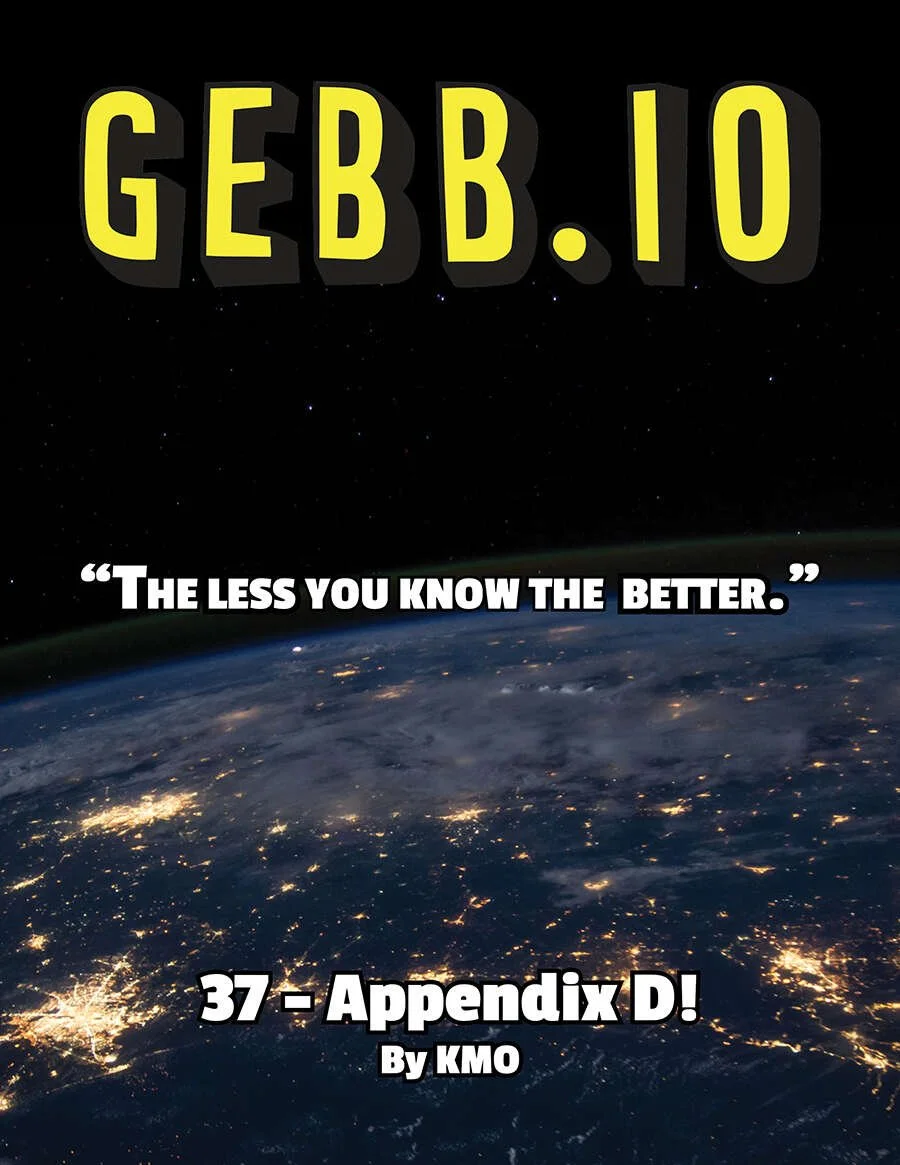 GEBB 37 – Appendix D!