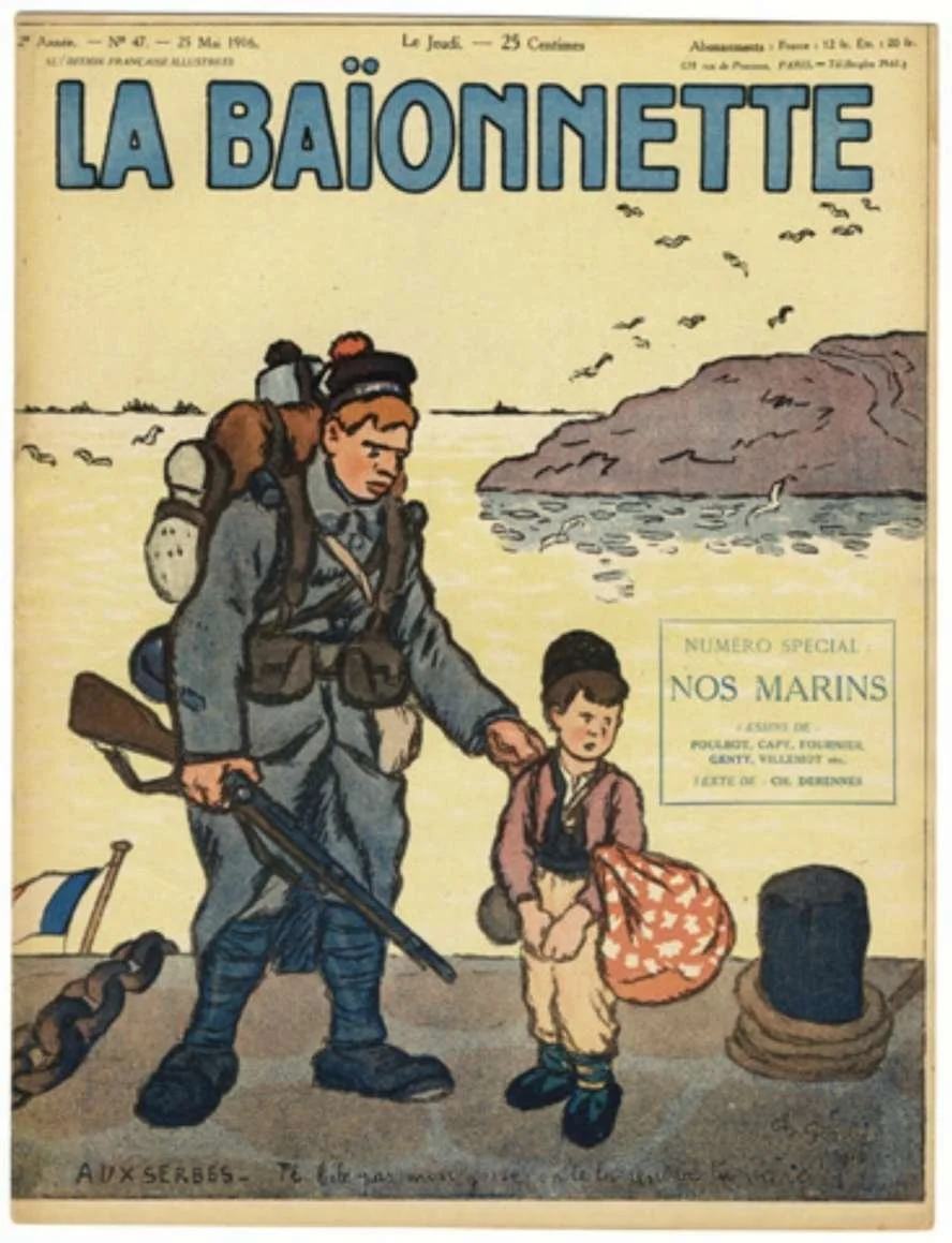 La Baionnette No. 47: Nos Marins (The Bayonet No. 47: Our Marines)