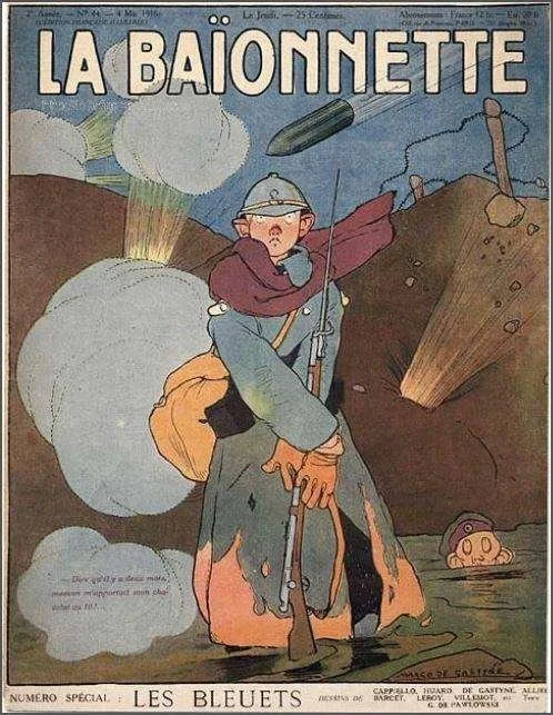 La Baionnette No. 44: Les Bleuets (The Bayonet No. 44: The Blueberries)