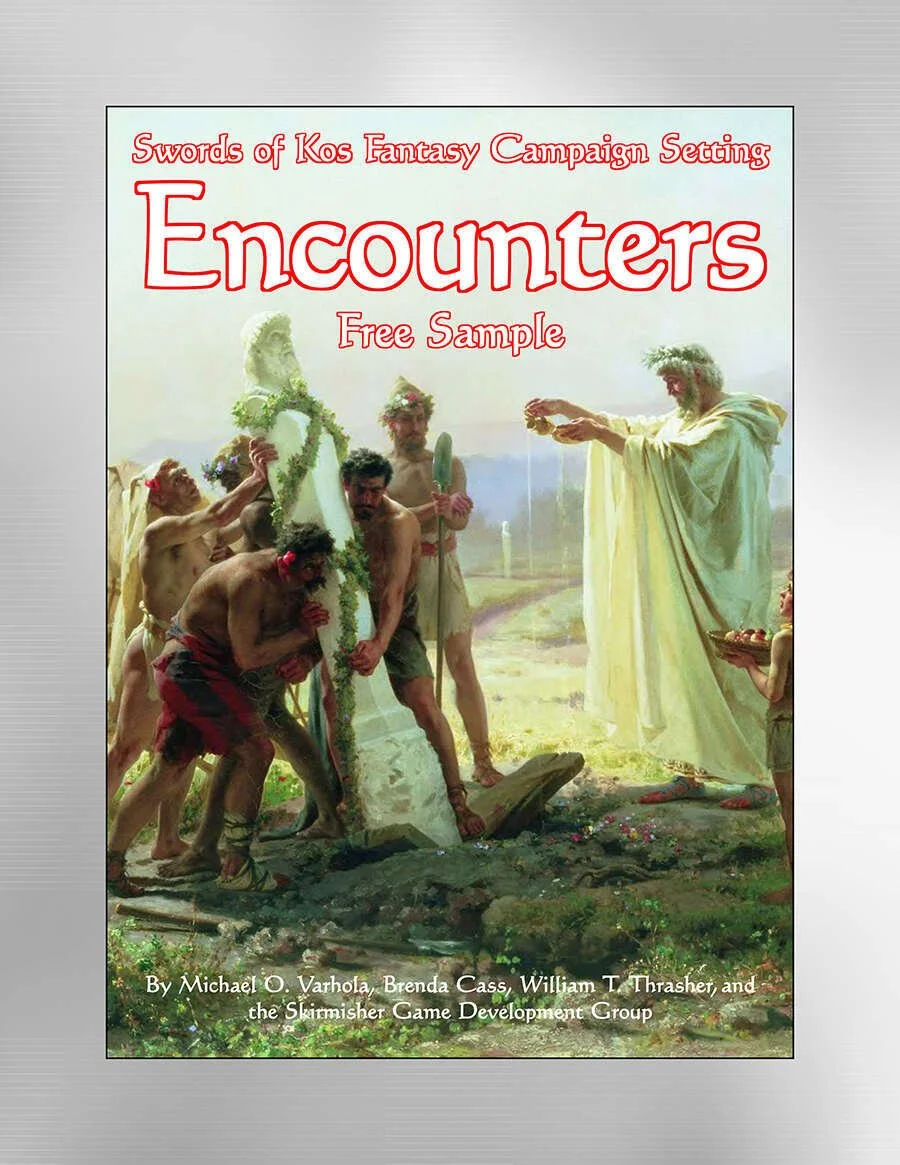 Encounters Sample (Swords of Kos Fantasy Campaign Setting)