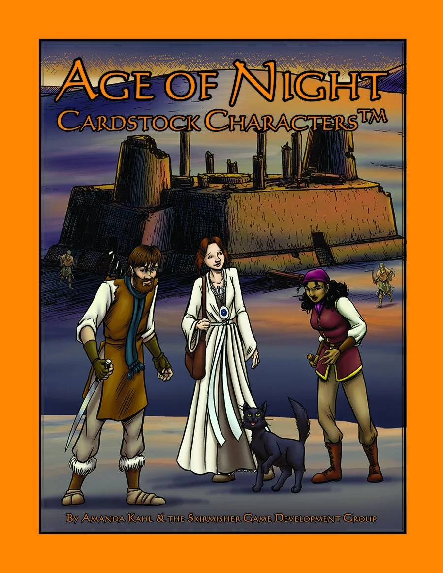 Age of Night Cardstock Characters™