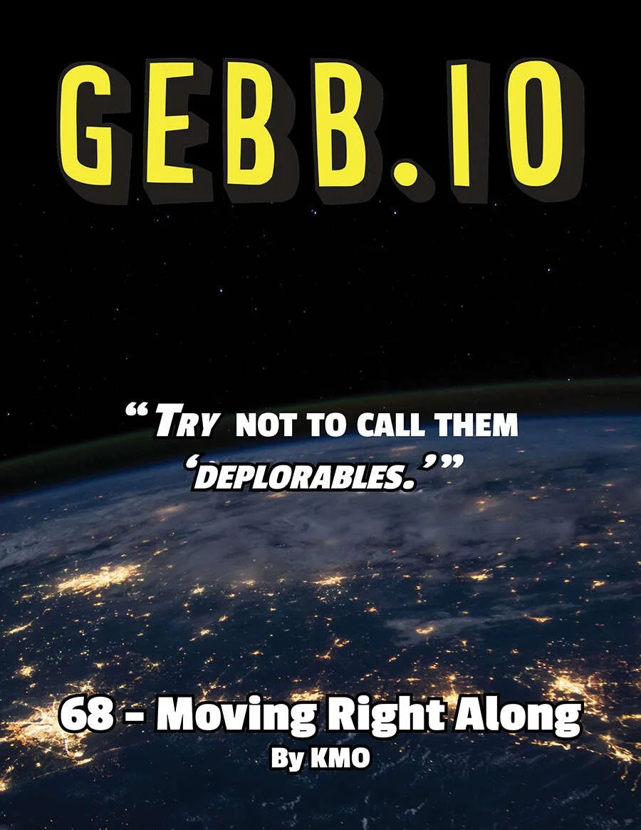 GEBB 68 – Moving Right Along