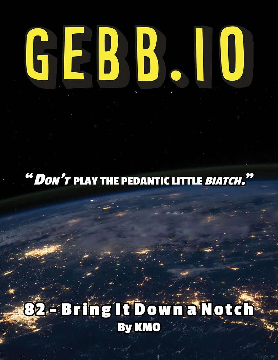 GEBB 82 – Bring It Down a Notch