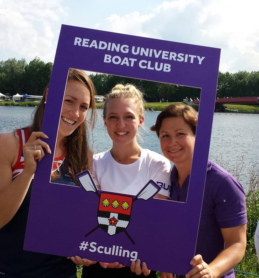 Nat Schools Regatta - cheering them on.