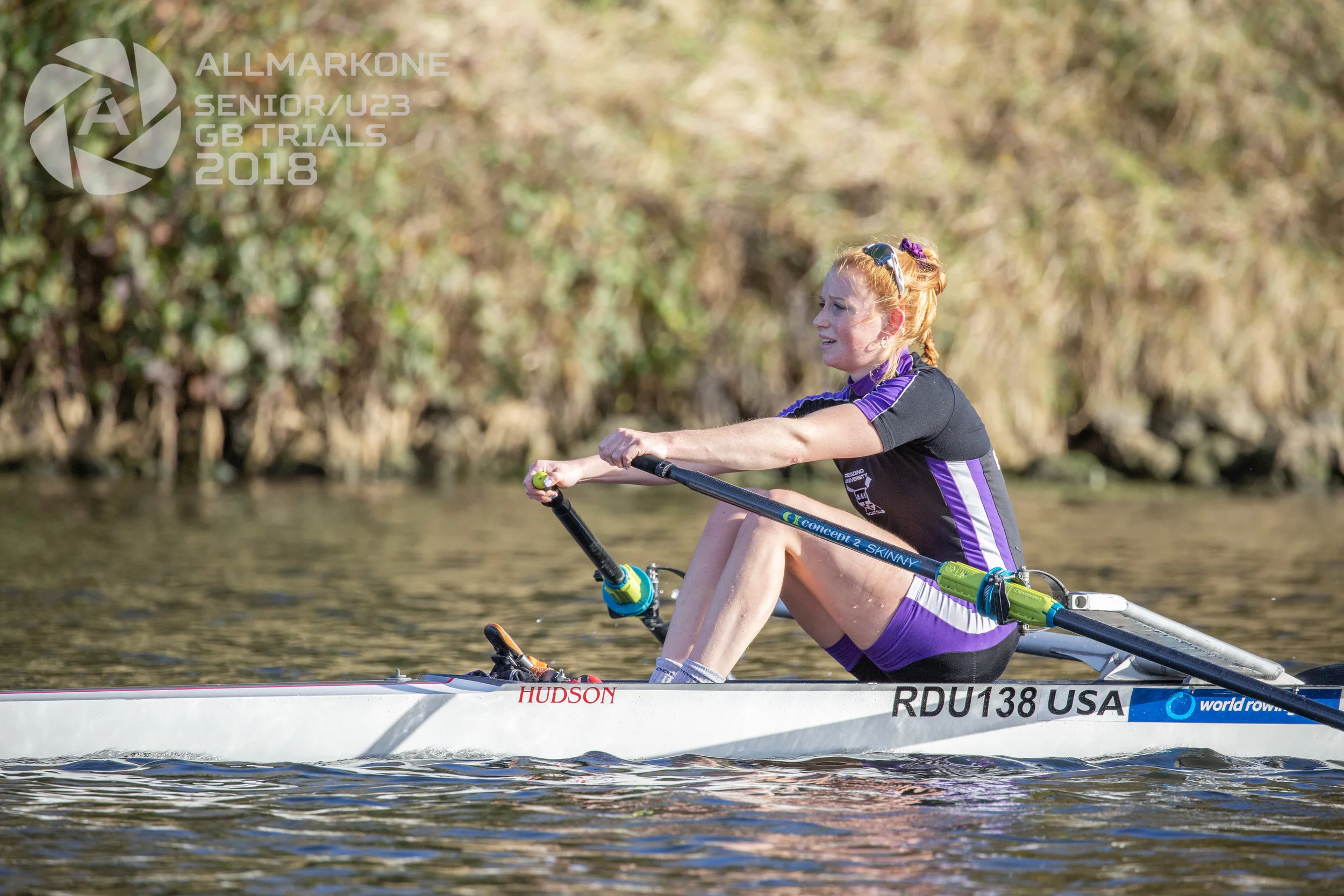 Chloe Knight in her 5k on the Sunday. Credits again to AllMarkOne.