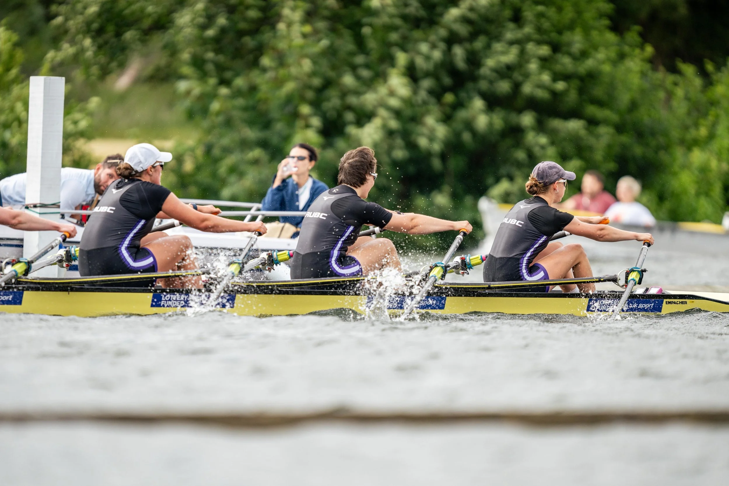 Winning at Women’s regatta — Reading University Boat Club
