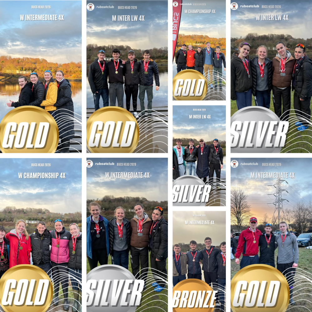 Gold Standard: RUBC Secures 5 Wins at BUCS head