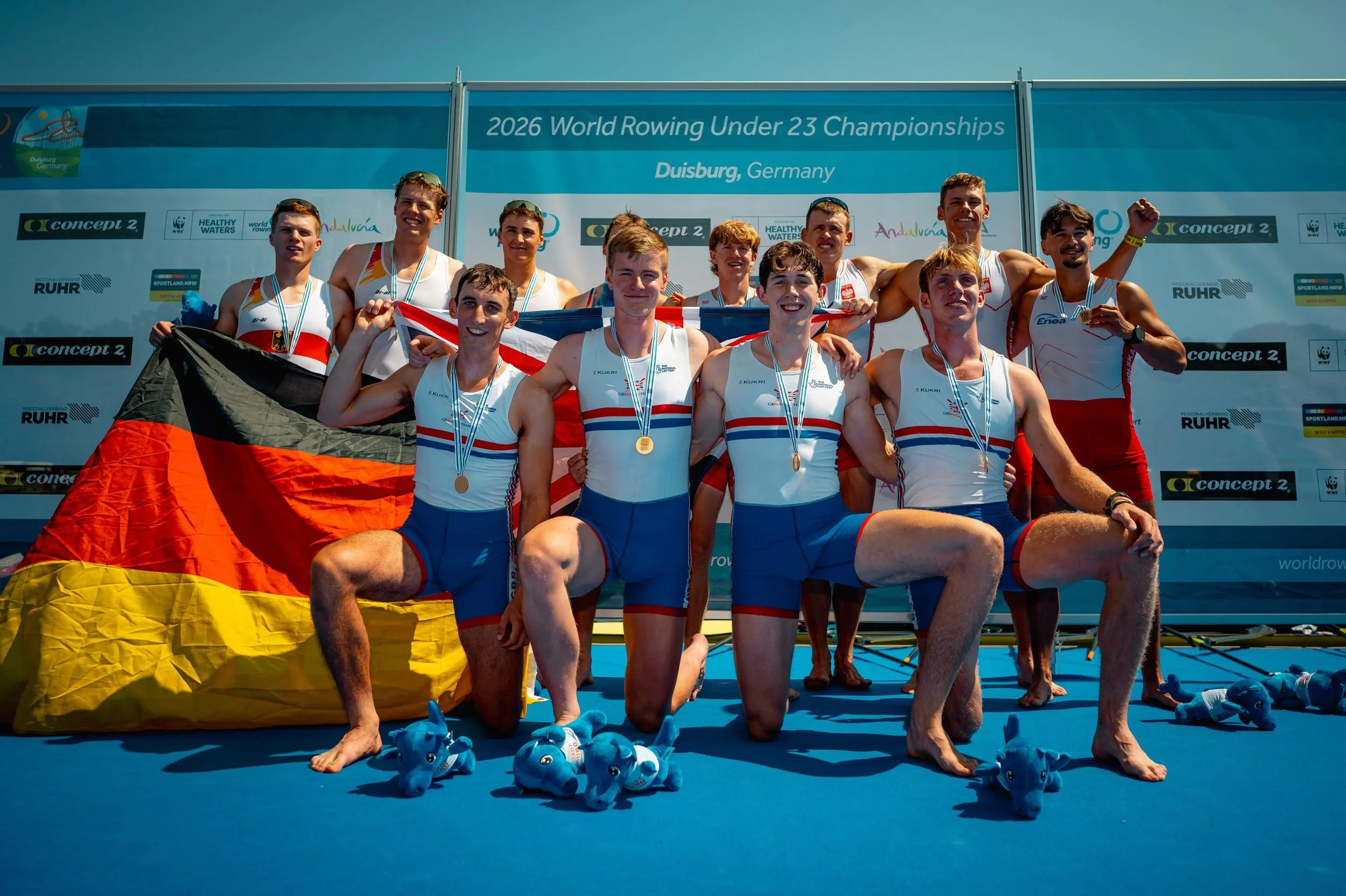 🏆 U23 WORLD CHAMPION 🏆

Matt Long and crew fought their way to a gold medal and World Champion title in a brilliant race. A well-deserved win and a reflection of the hard work of the men's sculling group to achieve this amazing result! 

📷 @benedi