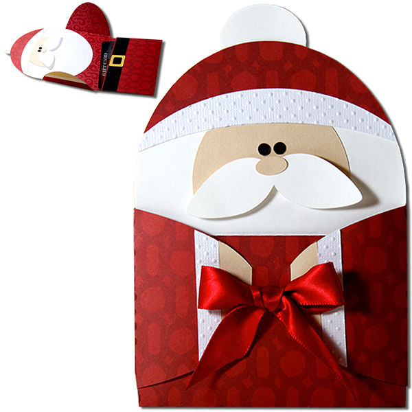 Details about   Santa Gift Card Holder 