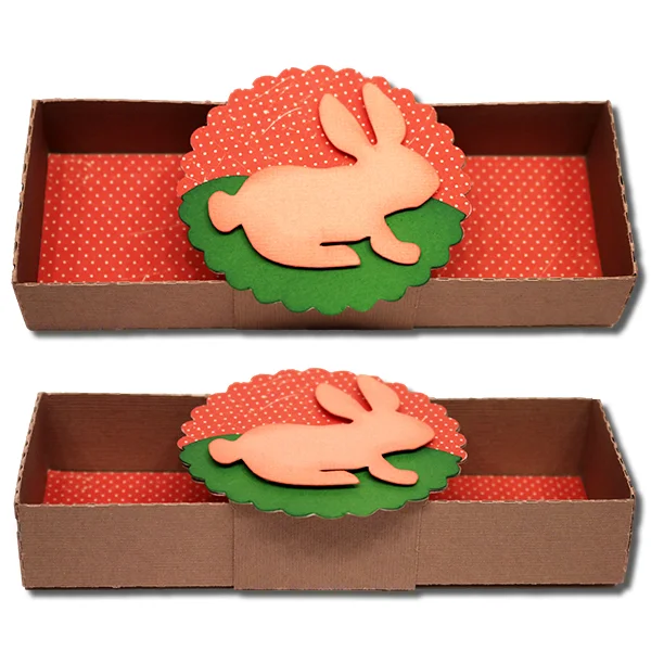 Rabbit Wrapped Box JLD-Box with Bunny Wrap — JamieandJenn.com