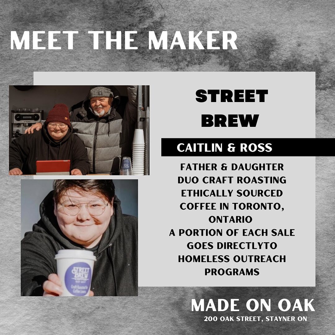 Say hi to @street.brew 👋 They are one of our featured vendors in shop! Learn a little bit more about Caitlin ⬇️

&bull;If you could only use one type of coffee or brewing method, which would you chose? 

Let&rsquo;s go with espresso

&bull;What is y