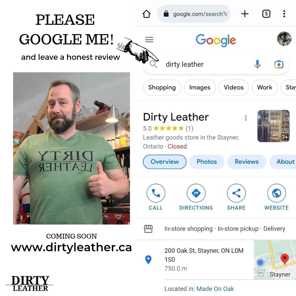 Calling all those who listen!!!
I've been working with a fantastic company to build me a website.  They have been EXTREMELY patient working with me and my so called time lines.  We are at the finish line and ready to launch Dirty Leather to the world