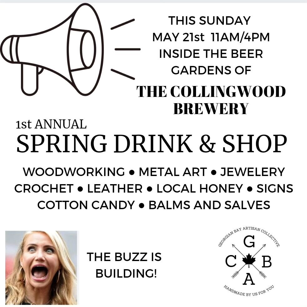 Incase you haven't seen my multitude of posts or slaughtering of the English language.  I am hosting a market this Sunday at The Collingwood Brewery inside their beautiful beer gardens with a whole bunch of my vendor friends.  So tell everyone you kn