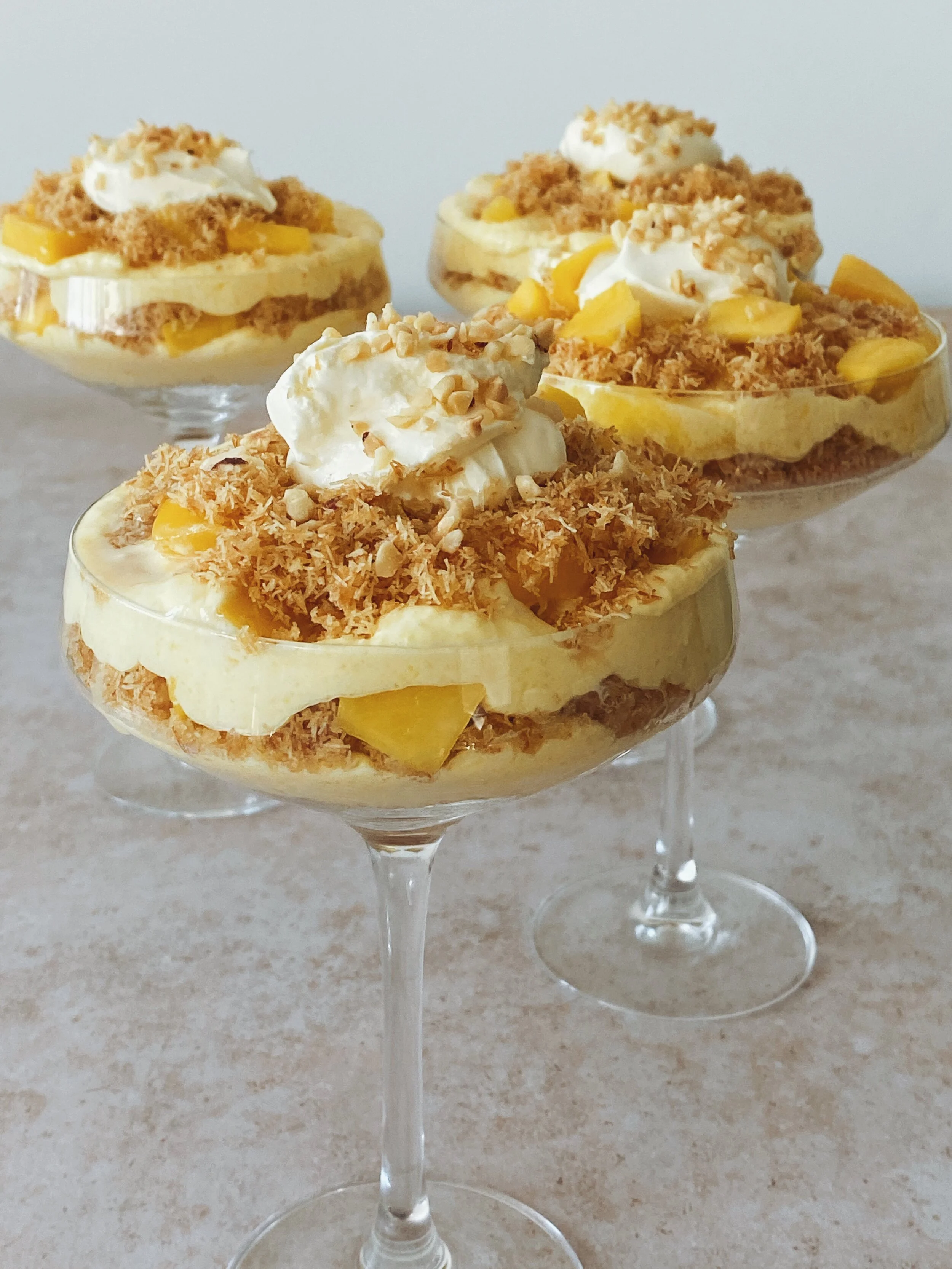 Individual Konafa Mango Cups — The Egyptian Epicurean