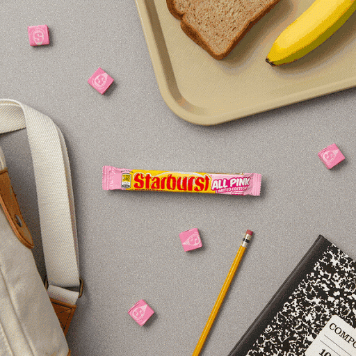 ALL PINK STARBURST is back! Stop in and grab a limited-edition pack full of all strawberry-flavored Starburst.