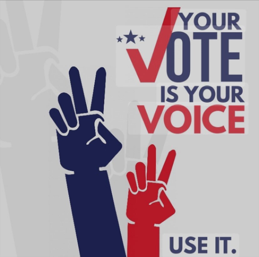 Remember to vote today ✌️Did you know that Colorado is one of 21 states that allow Election Day voter registration. So if you haven&rsquo;t already registered, you may do so at any of the 340-plus voting centers in the state through 7 p.m. tonight ✌️