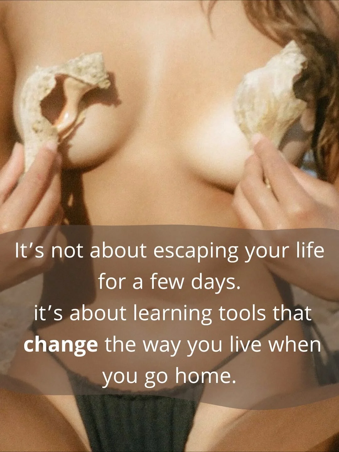 But here&rsquo;s the thing: this isn&rsquo;t &ldquo;just another wellness retreat.&rdquo;

It&rsquo;s not about escaping your life for a few days &mdash; it&rsquo;s about learning tools that change the way you live when you go home.

In Flow Mexico w