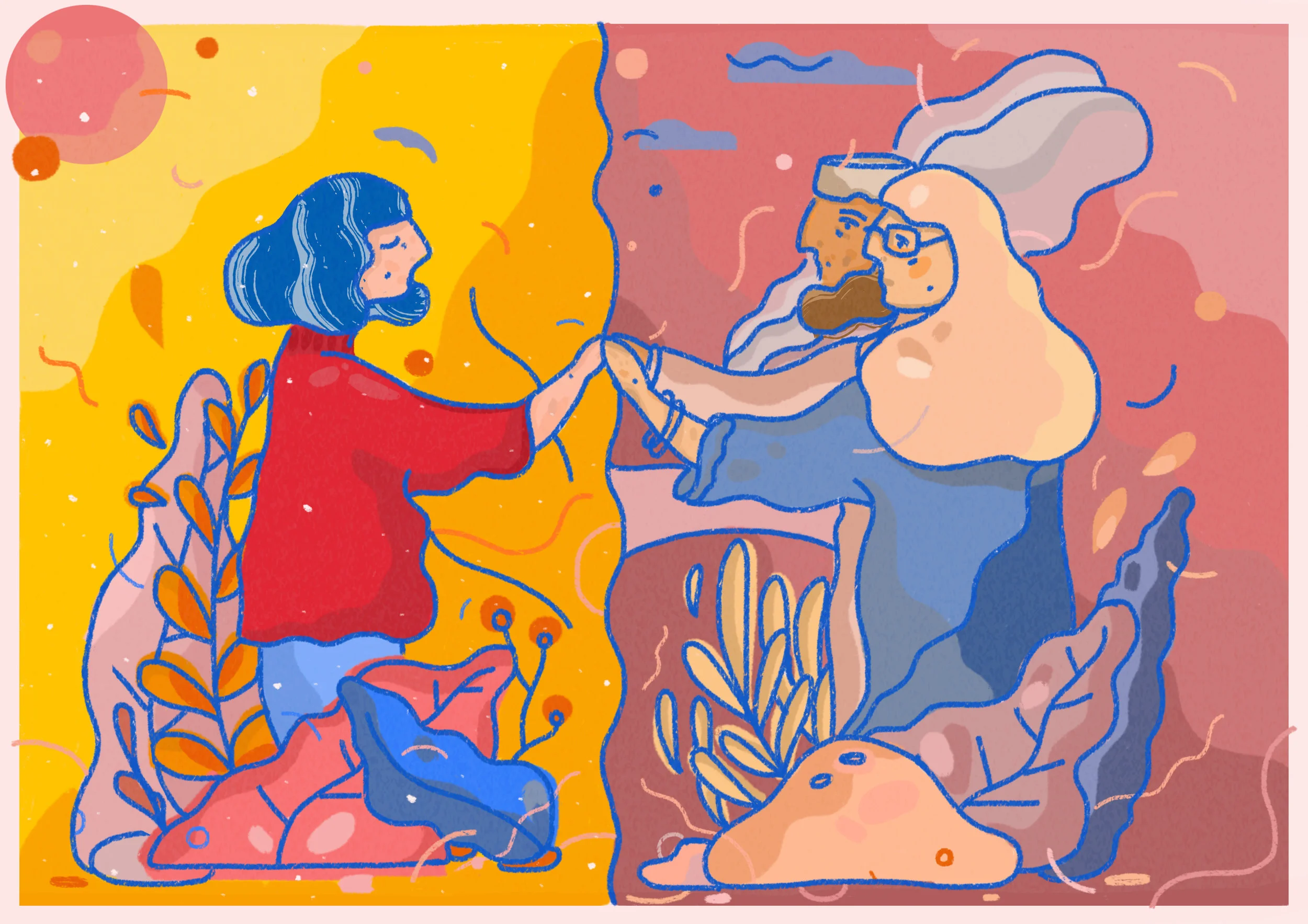 “The Border” by Saffa Khan courtesy of Variant Art Space
