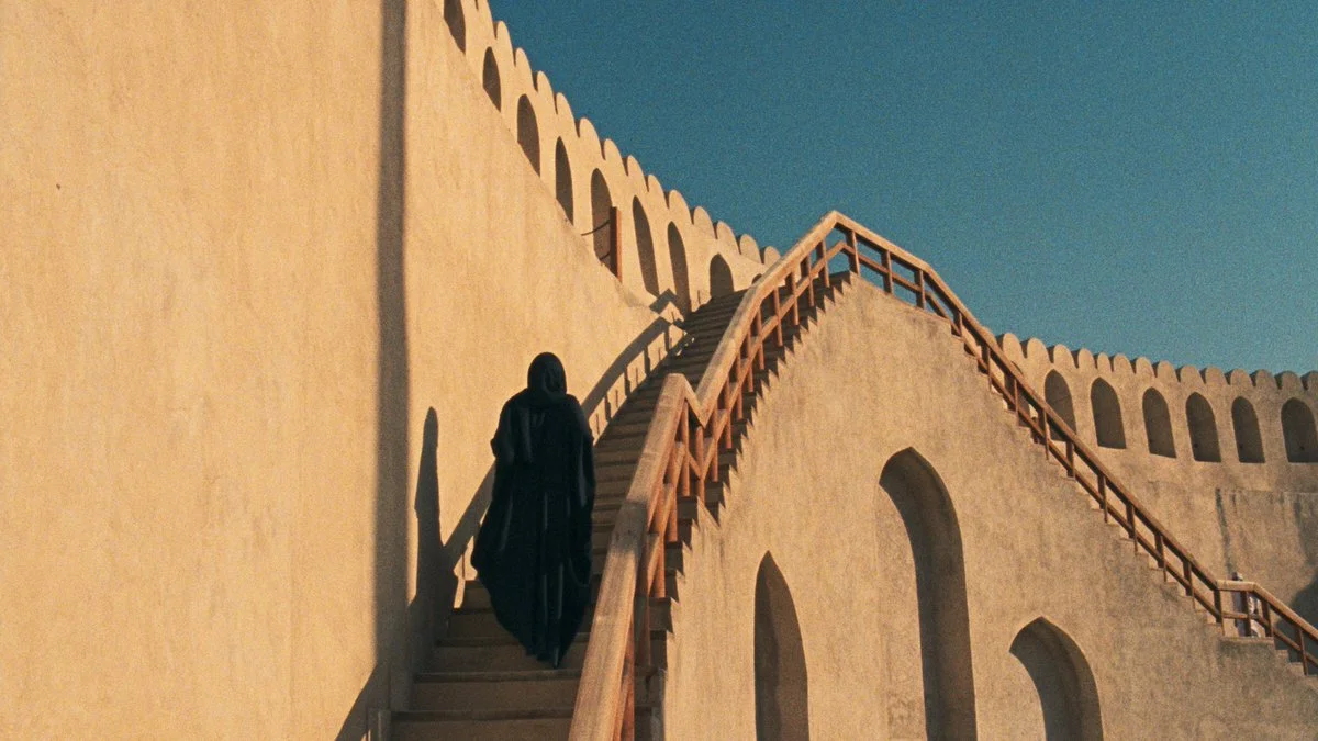 Still from Yumna Al Arashi’s short film, 99 Names of God . Courtesy of the artist.