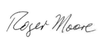 Roger Moore Senior Warden