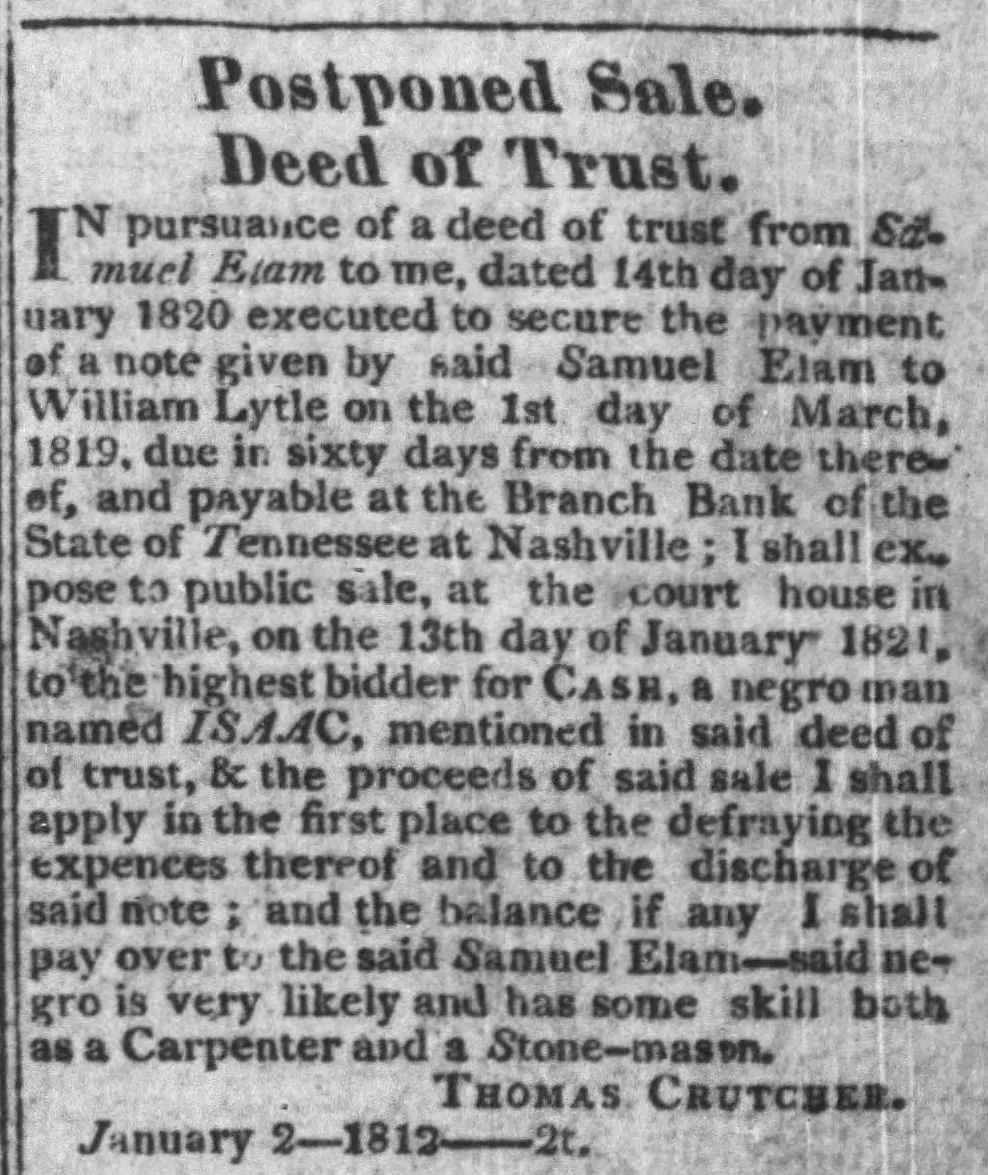 Isaac, the Carpenter — Christ Church Cathedral