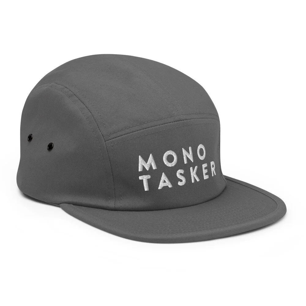 Monotasker 5 Panel Hat ] — CAVEDAY