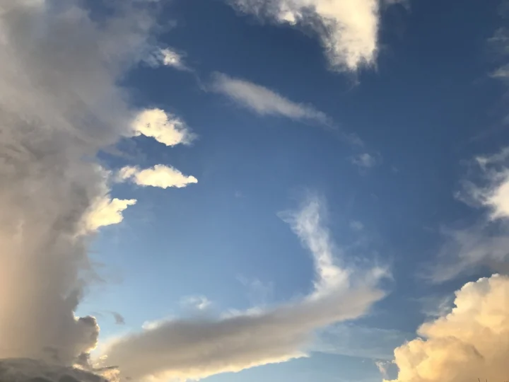 caribbean evening sky