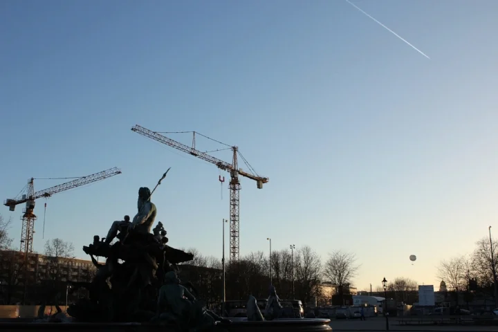 double cranes