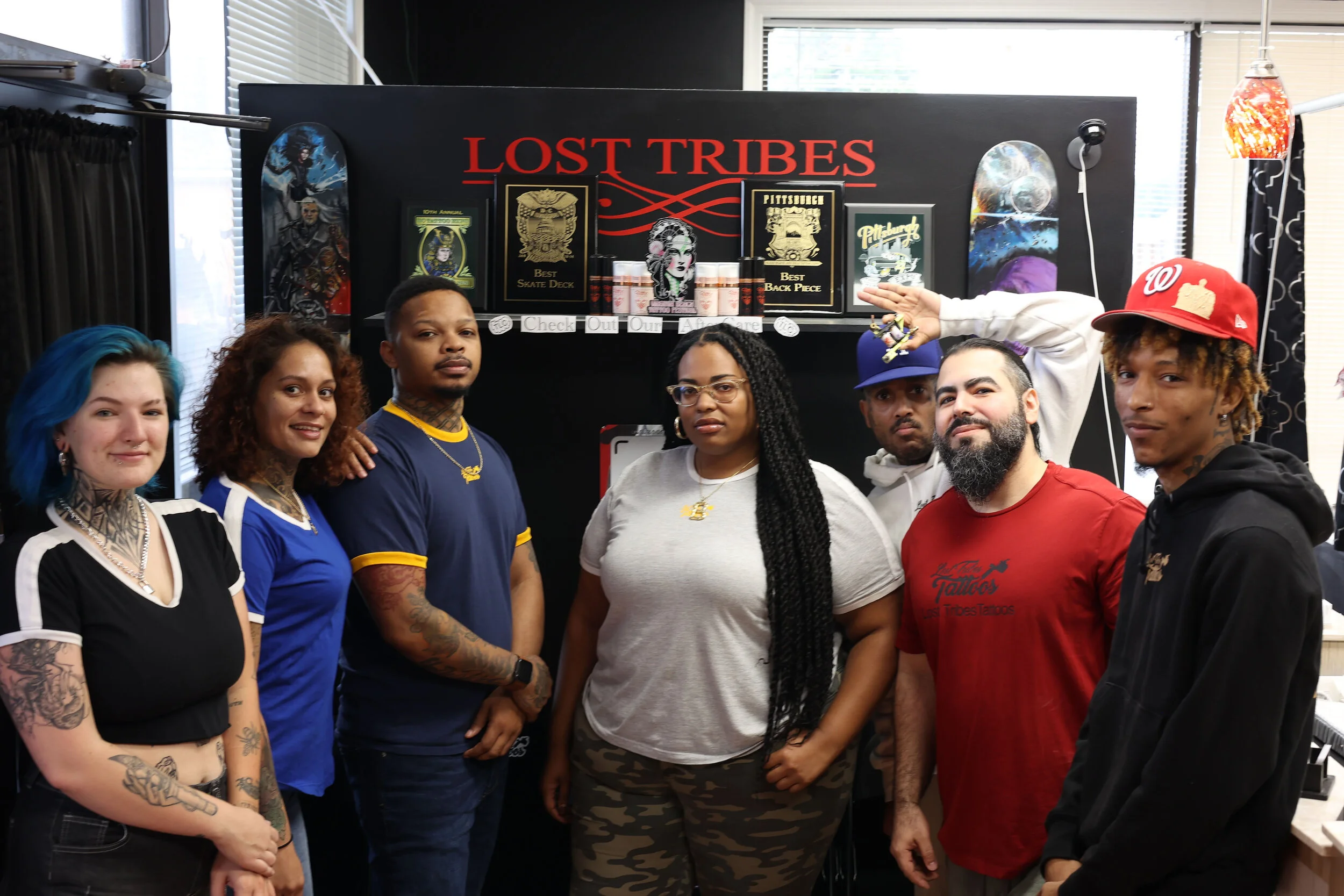 Voyage Baltimore article on Lost Tribes Tattoos 