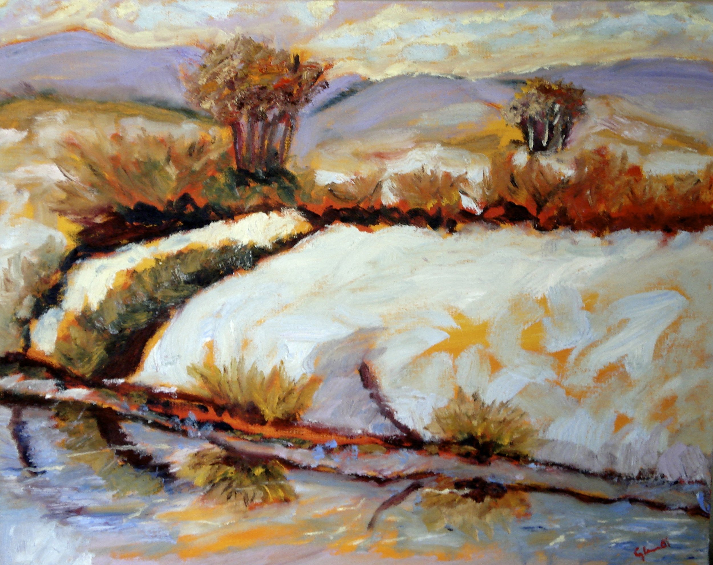 SNOWY BANKS