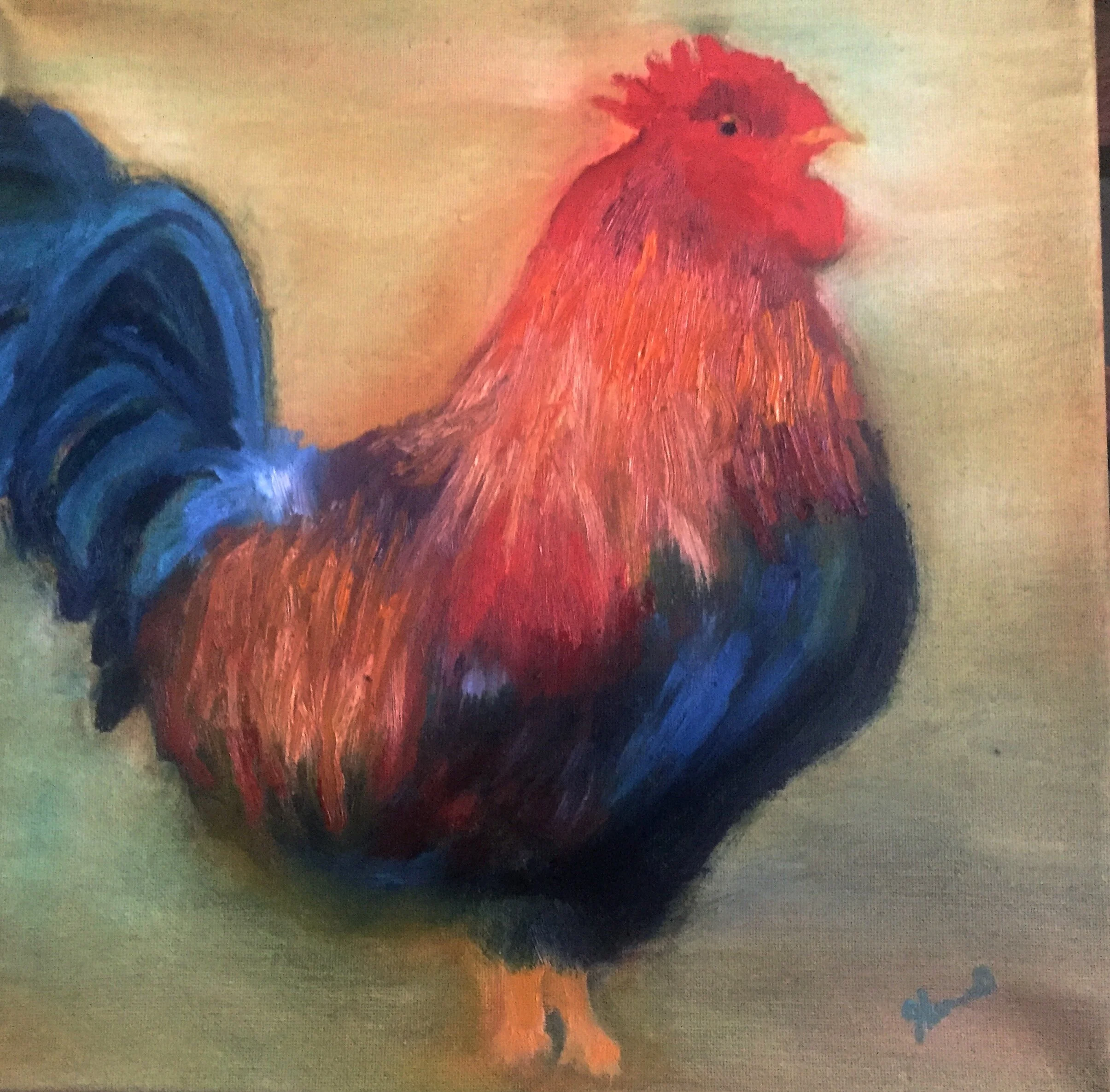 CHARLES - OIL 10X10 $300