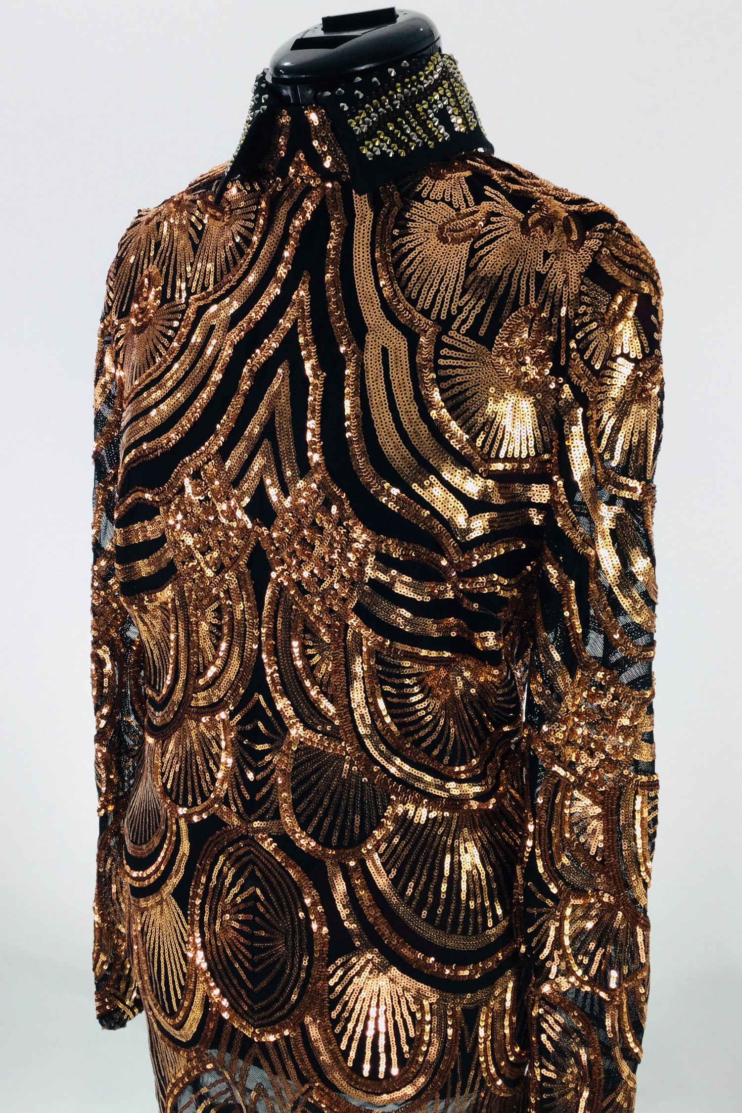 Black and Copper Sequin * Western Show Shirts * Horse Show Clothing and  Apparel  Sparkle Ridge