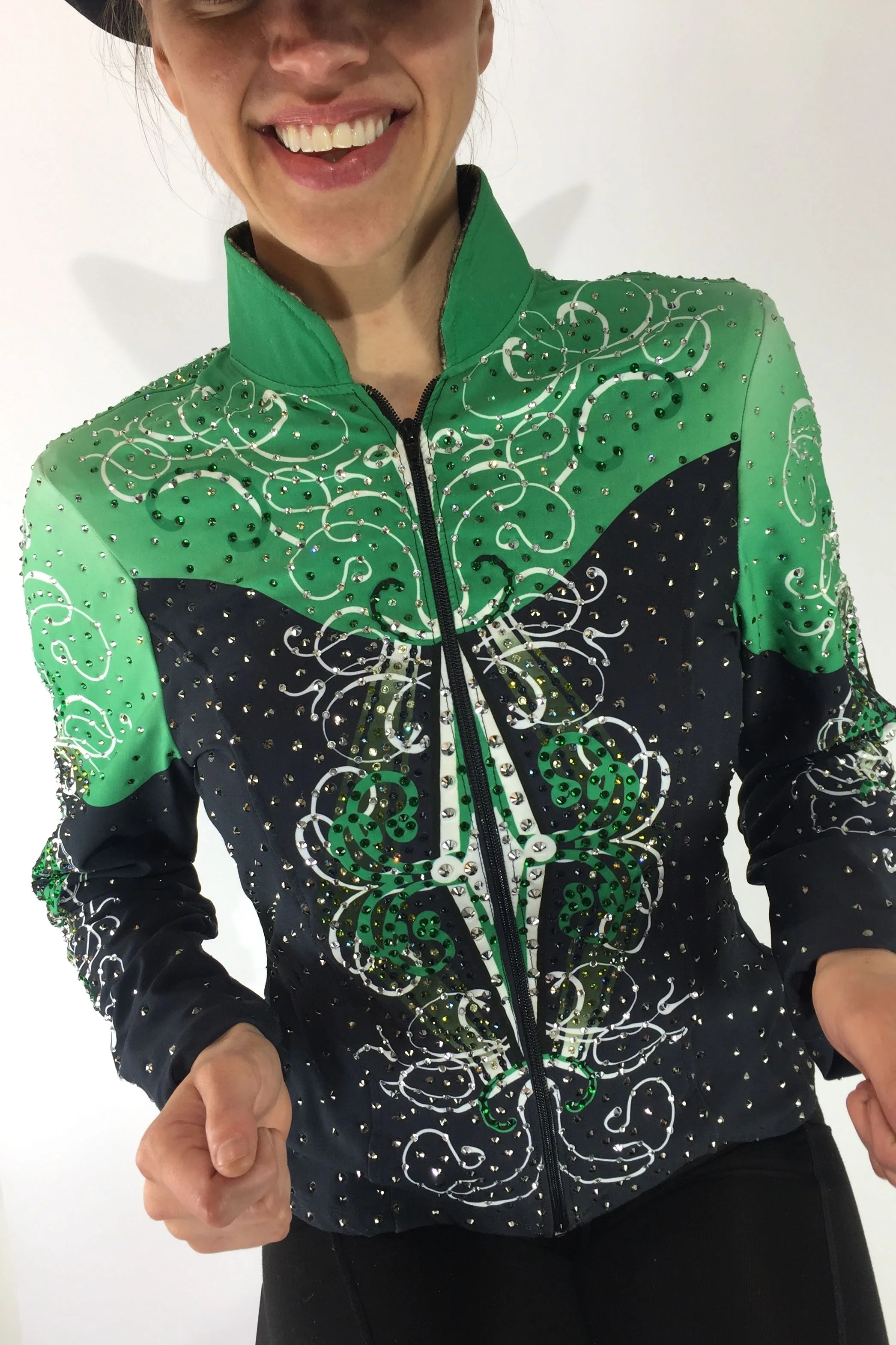 sparkle-ridge-western-show-clothes-anita-wears-classic-green-showmanship-jacket9.jpg